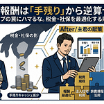 役員報酬は「額面」で決めるな!