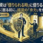 銀行融資は「借りられる時」に借りるべき理由｜資金繰りに困る前の考え方