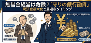 無借金経営は危険？銀行融資はいつ受けるべきか