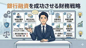 銀行融資を成功させる財務戦略の画像